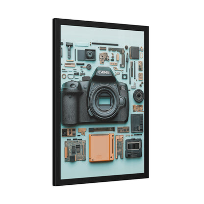 Canon Camera Framed Poster US