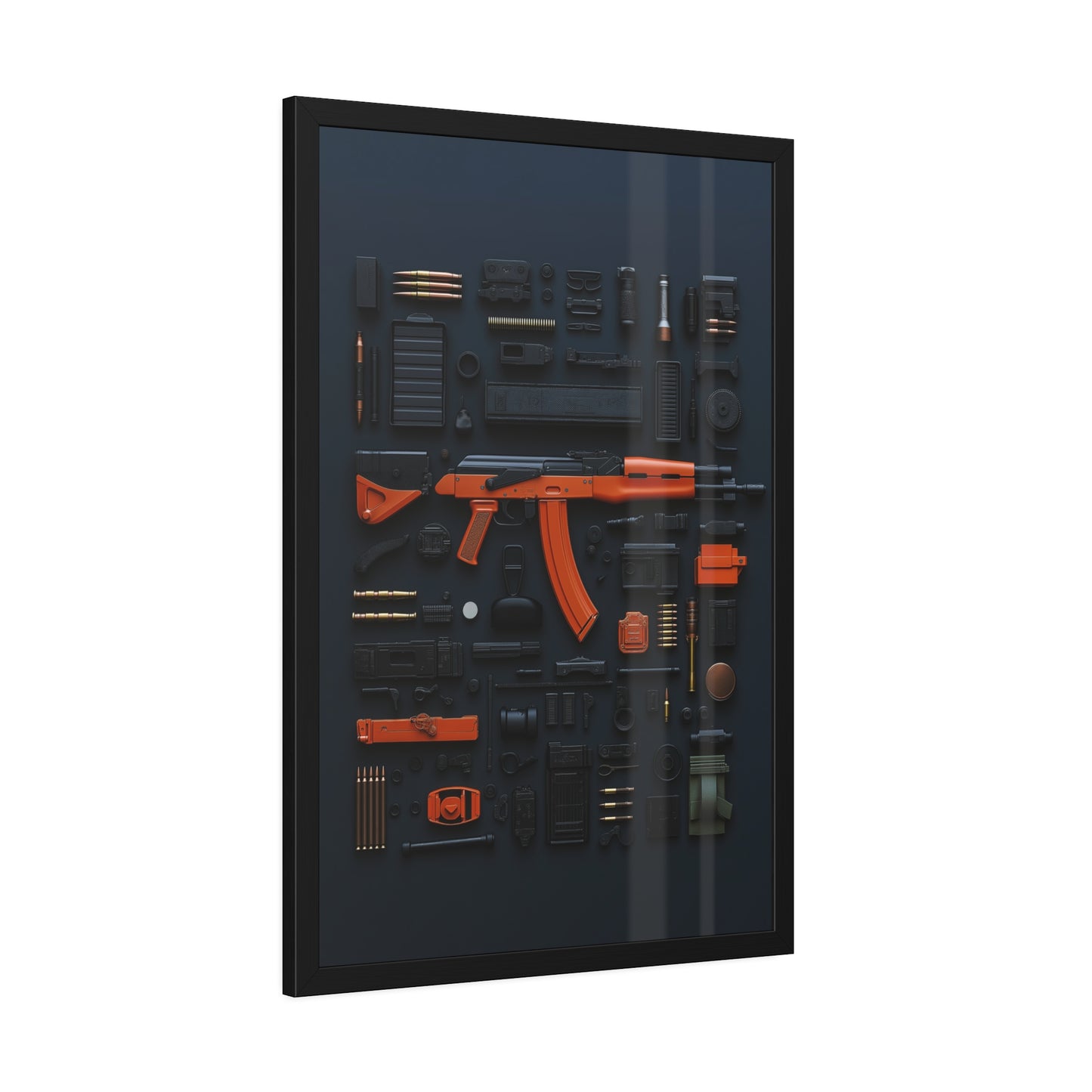 AK47 Framed Poster US