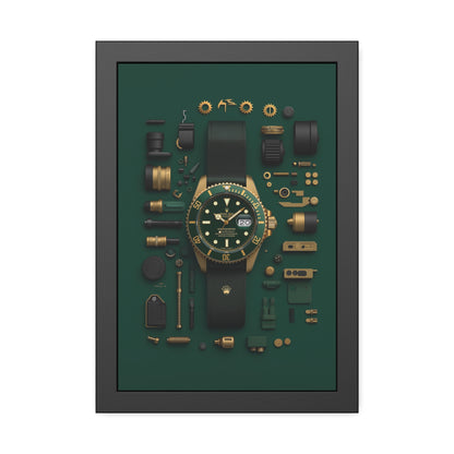 Rolex Framed Poster US