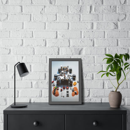 Space Rover Framed Poster US