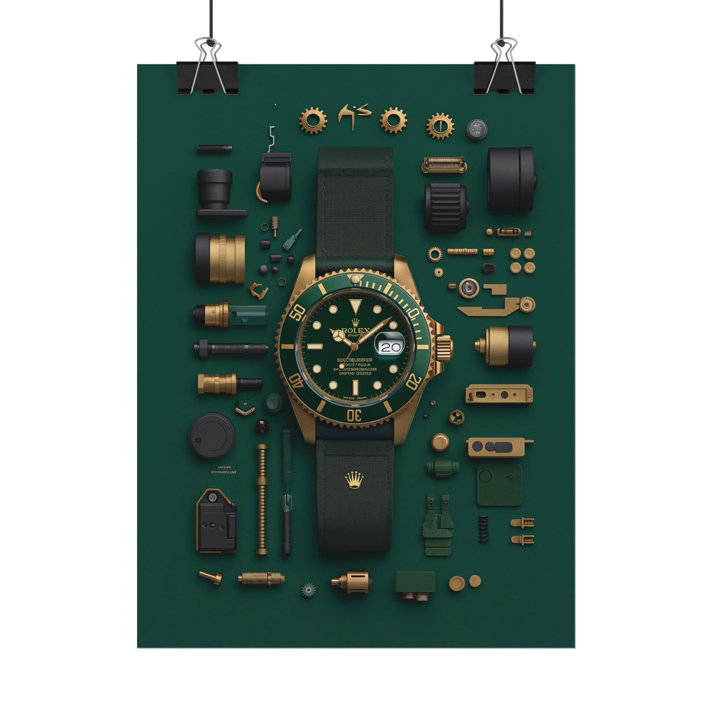 Rolex Rolled Poster