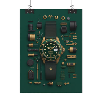 Rolex Rolled Poster