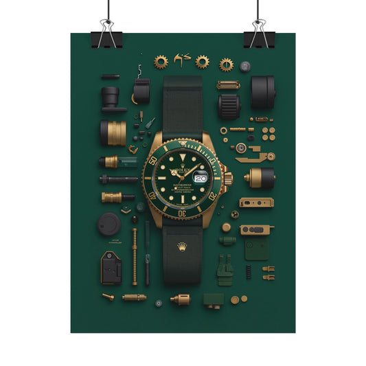 Rolex Rolled Poster