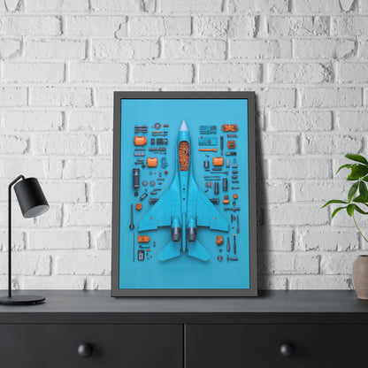 Jet Framed Poster US