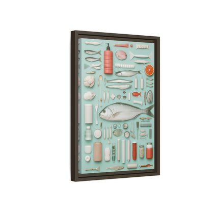 Fish Framed Canvas