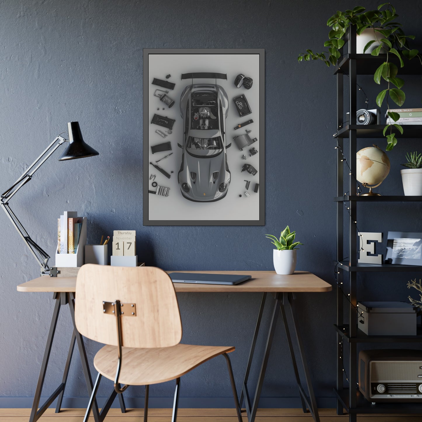 Porsche GT3RS Framed Poster US