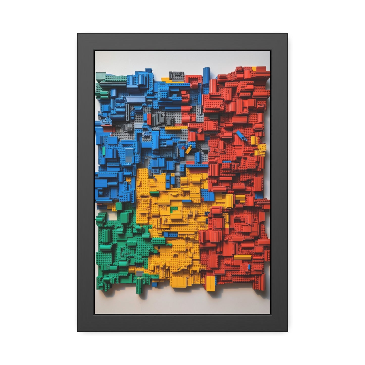 LEGO Blocks Framed Poster US