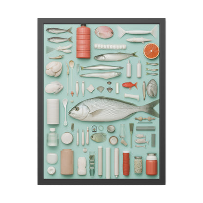 Fish Framed Poster US