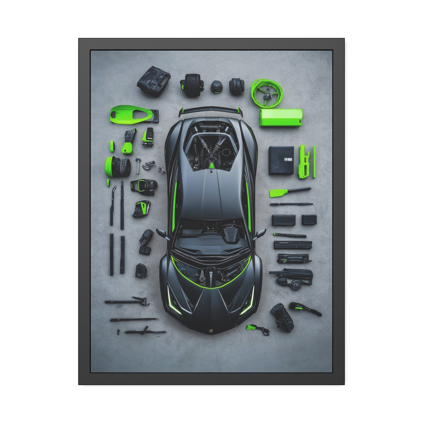 Lamborghini Framed Poster US