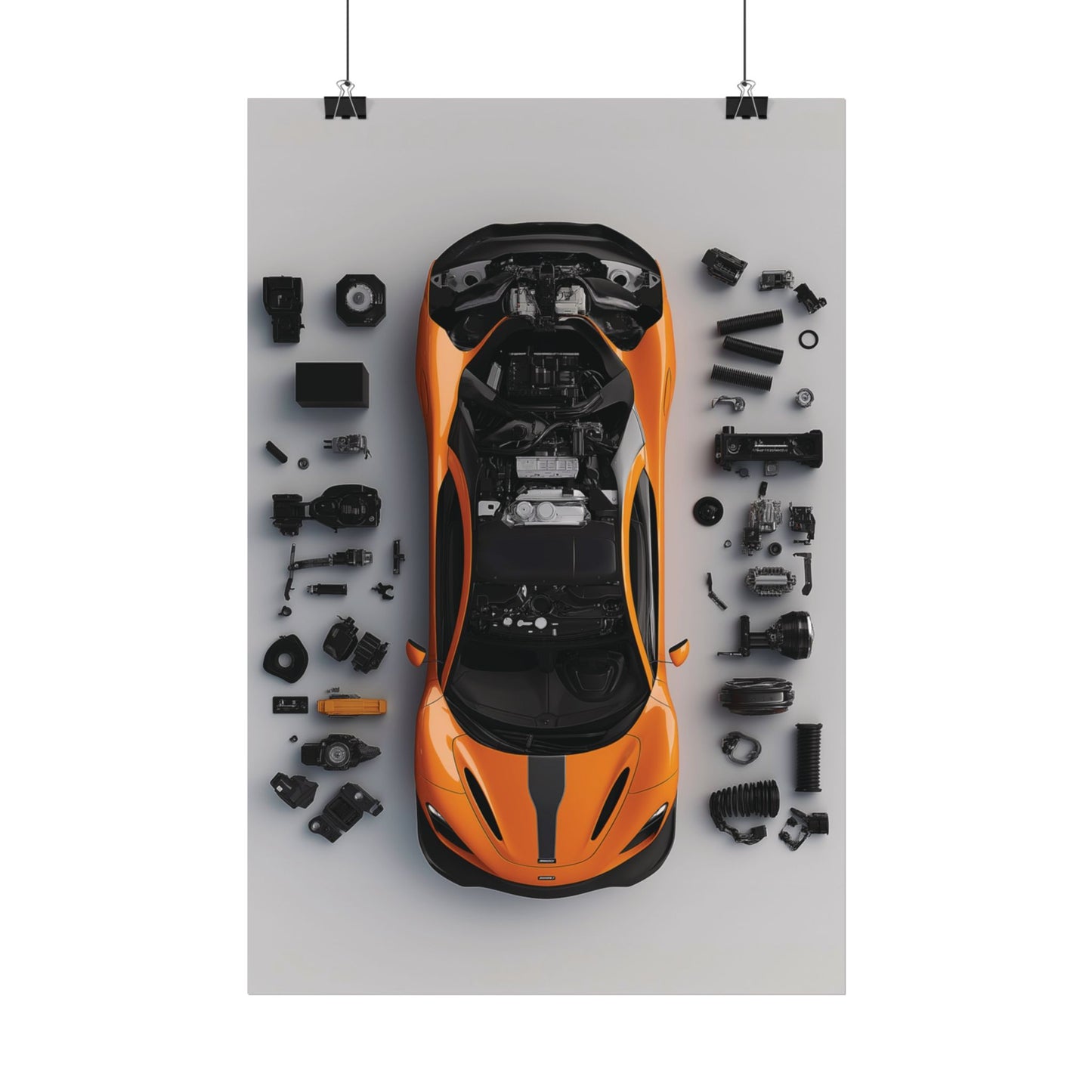 McLaren 765LT Rolled Poster