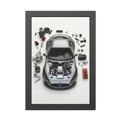 Maserati Framed Poster US