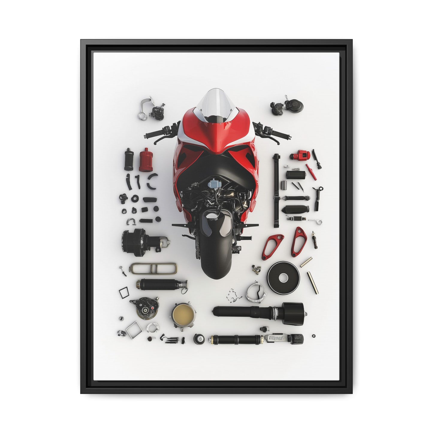 Ducati Framed Canvas