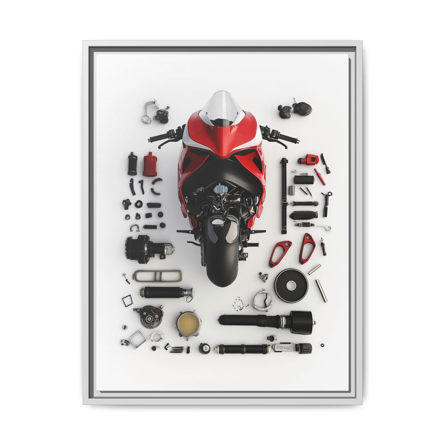 Ducati Framed Canvas