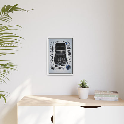 Chevrolet Chevelle SS Framed Canvas