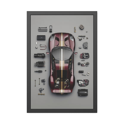 Ford GT Framed Poster US