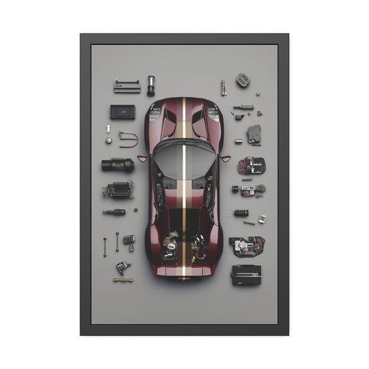 Ford GT Framed Poster US