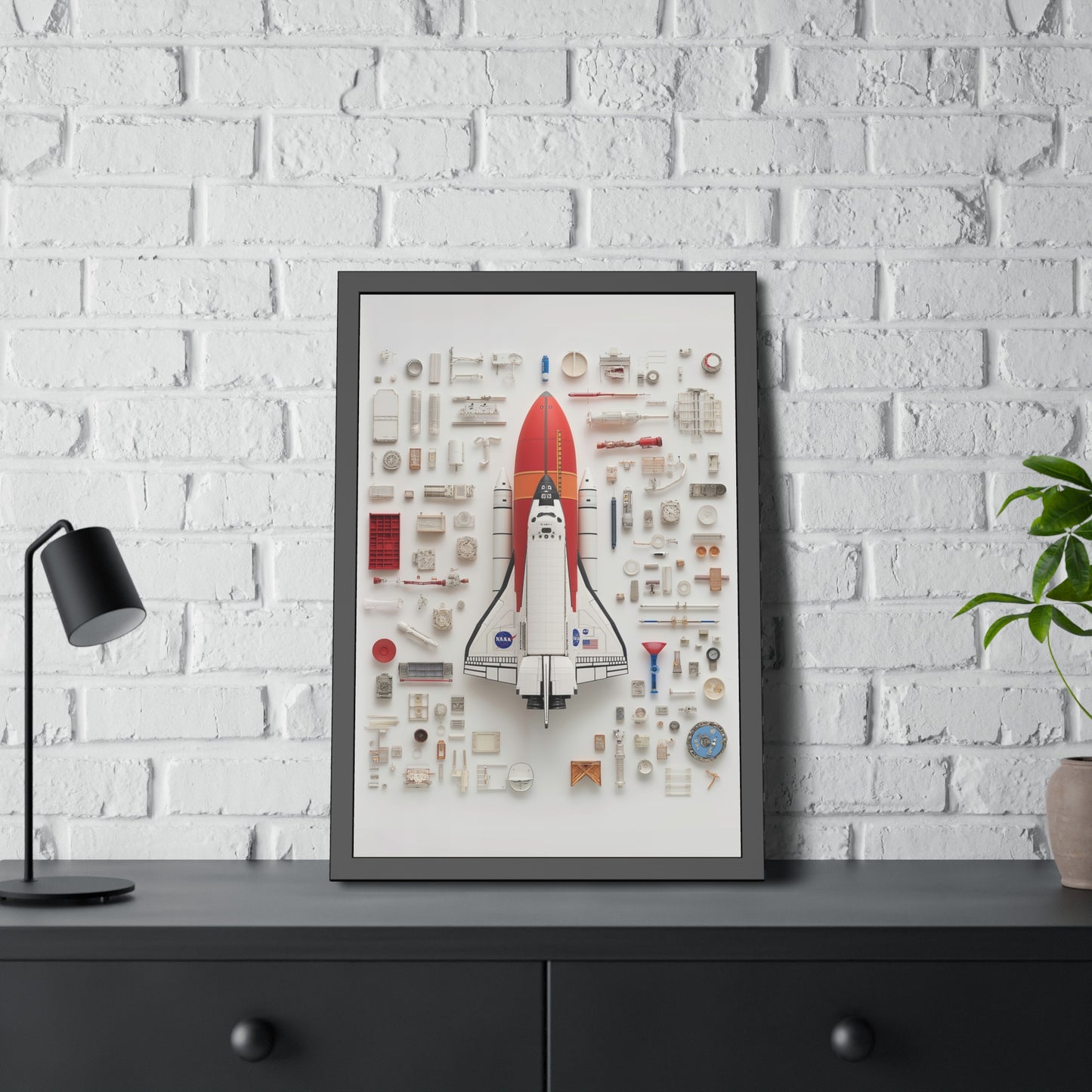 Shuttle Framed Poster US