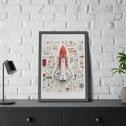 Shuttle Framed Poster US