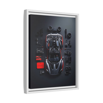 Senna Framed Canvas