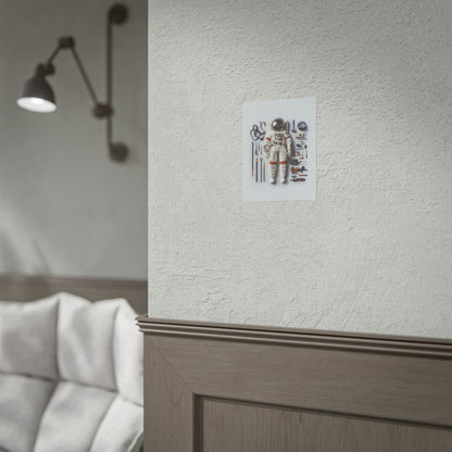 Astronaut Apollo Rolled Poster