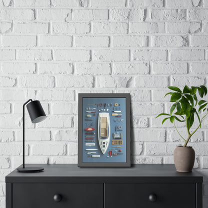 Fast Boat Framed Poster US