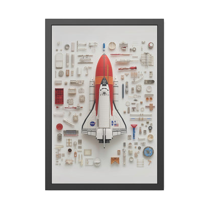 Shuttle Framed Poster US