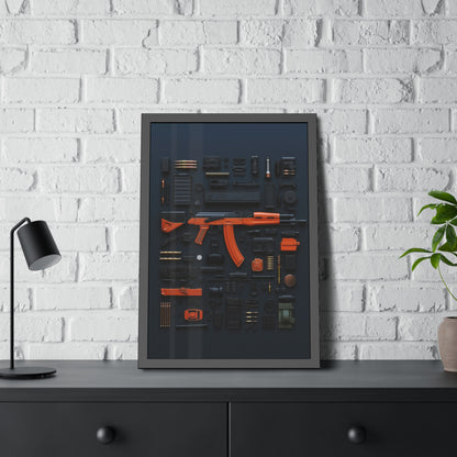 AK47 Framed Poster US