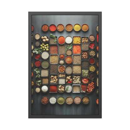 Ingredients Framed Poster US