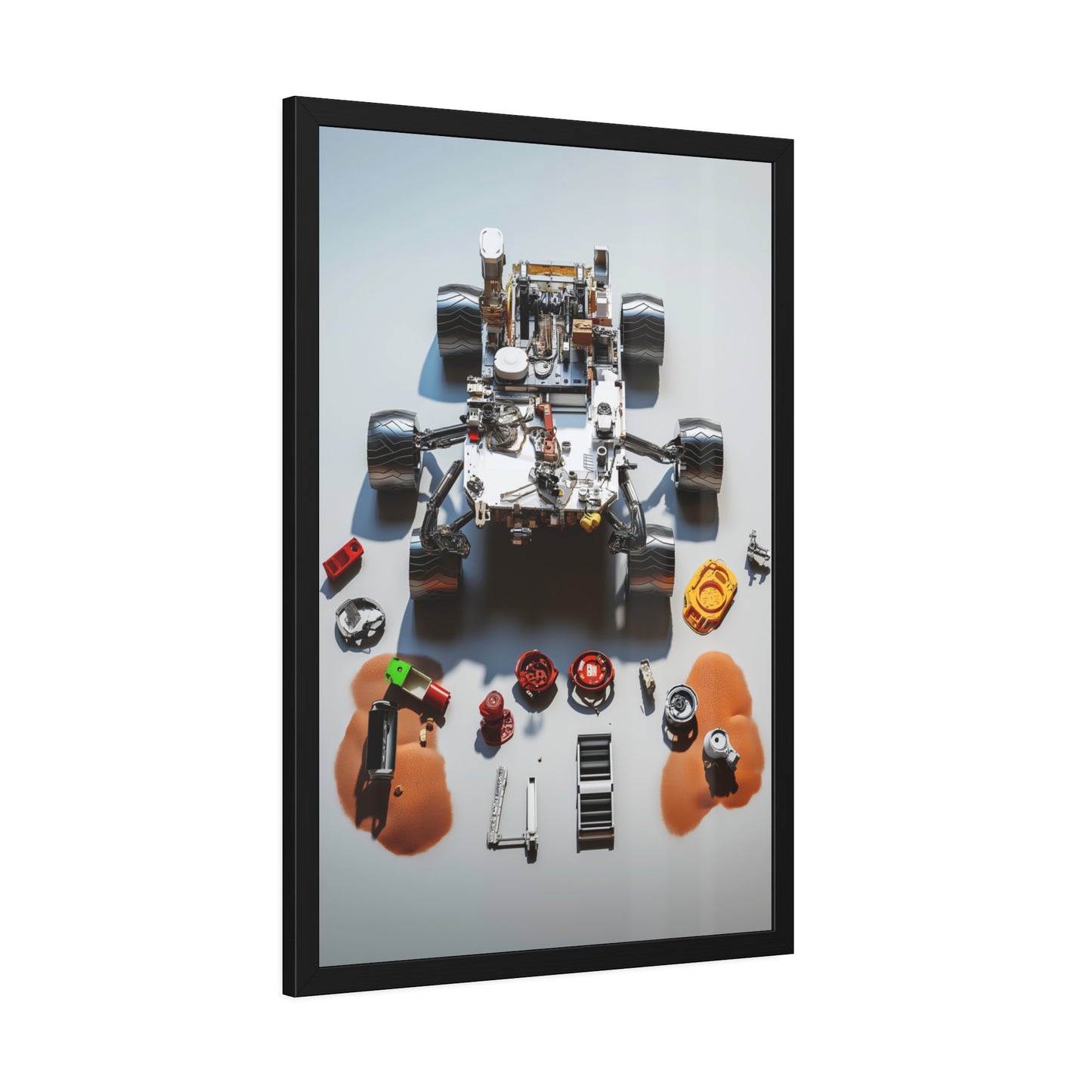 Space Rover Framed Poster US