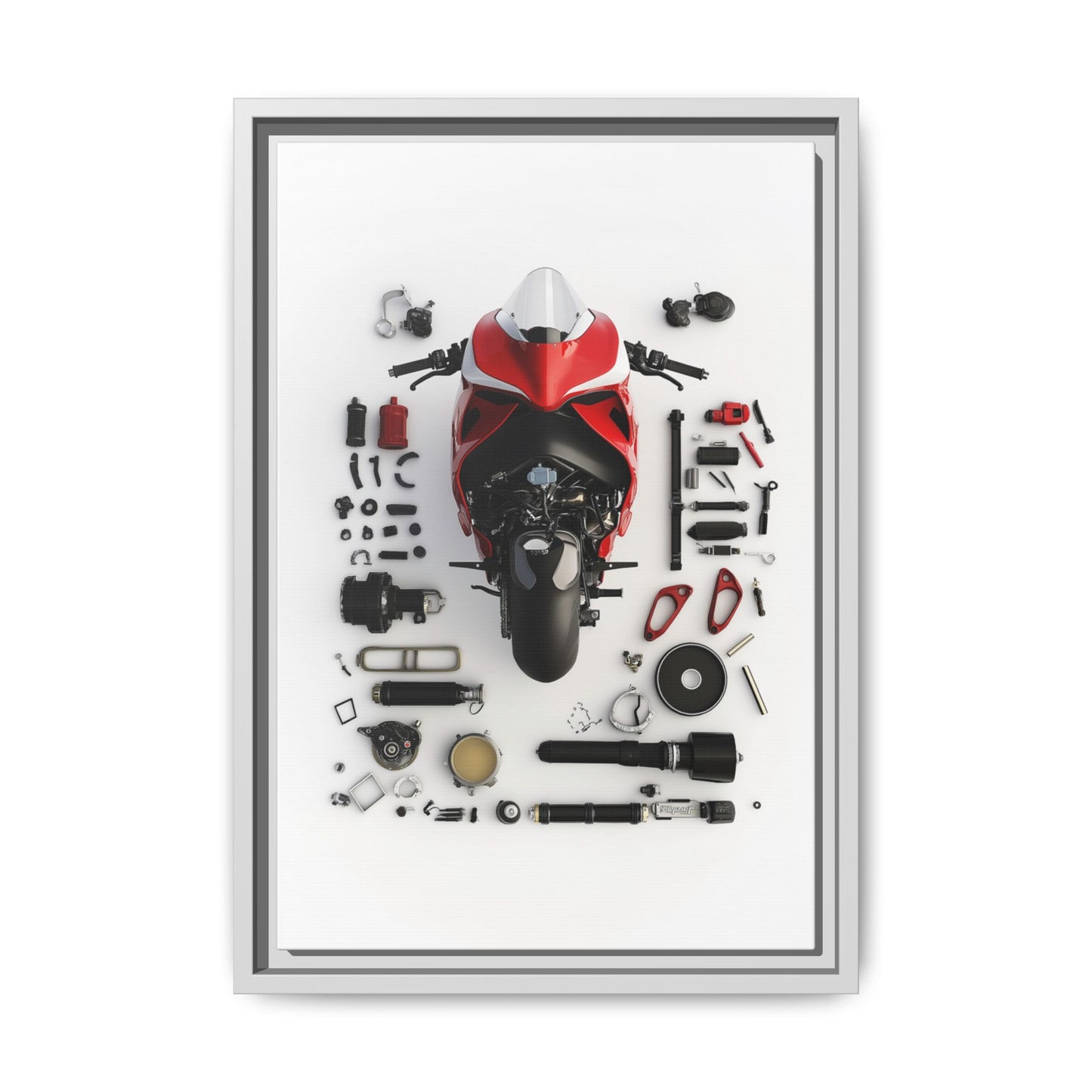 Ducati Framed Canvas