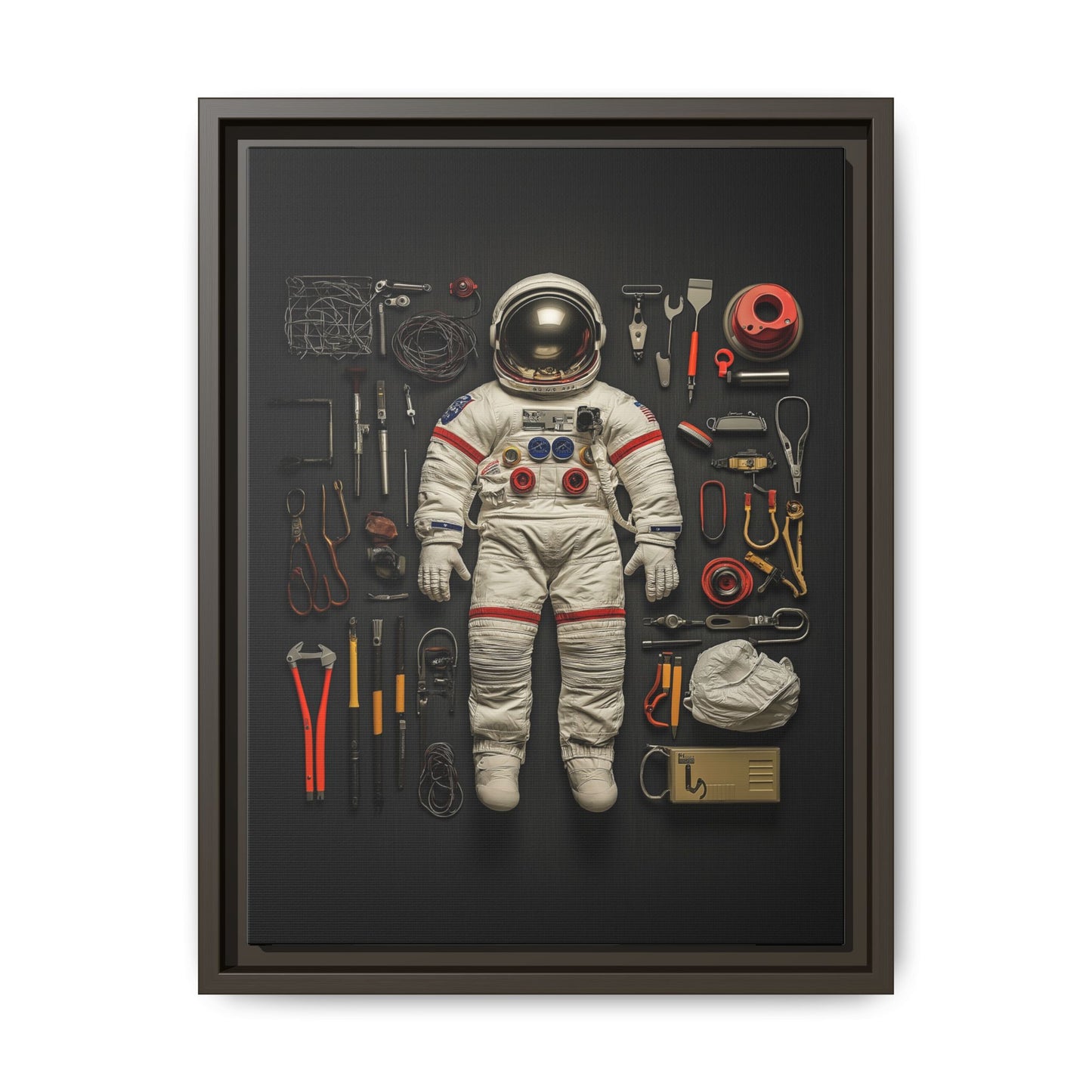Astronaut Framed Canvas