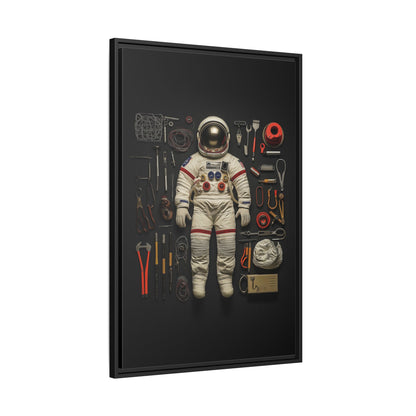 Astronaut Framed Canvas