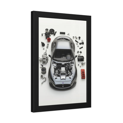Maserati Framed Poster US