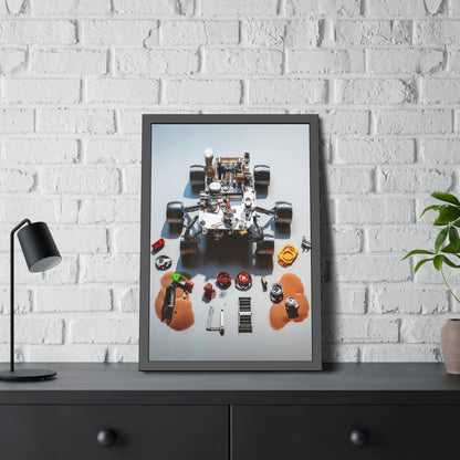 Space Rover Framed Poster US