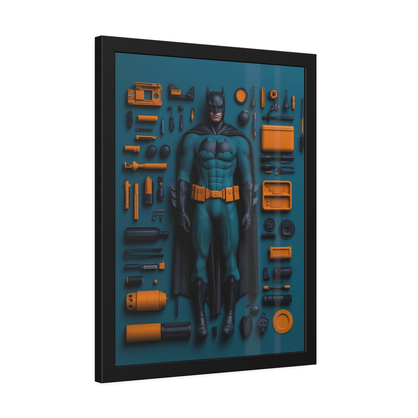 Bat man Framed Poster US
