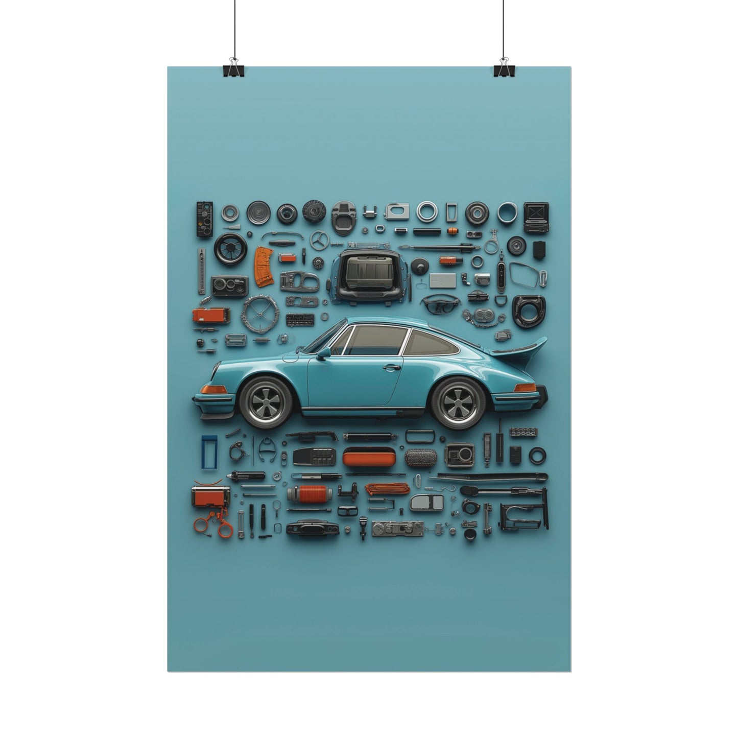Porsche 911 G Classic Rolled Poster