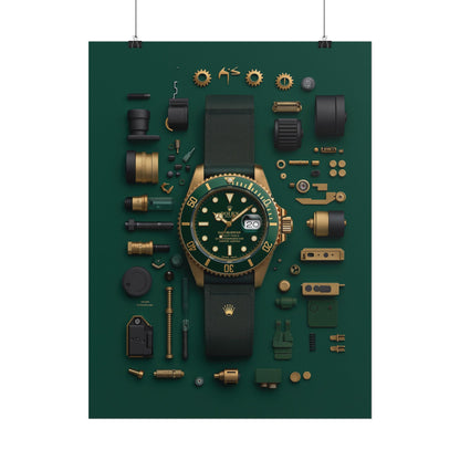 Rolex Rolled Poster