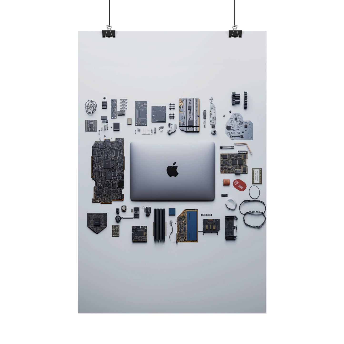 Grey Mac Rolled Poster