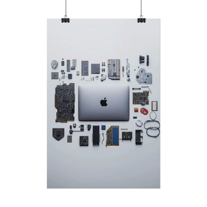 Grey Mac Rolled Poster