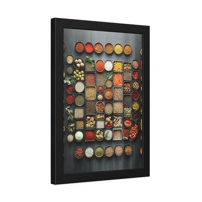 Ingredients Framed Poster US