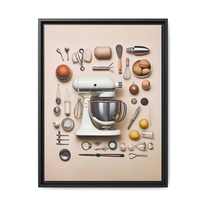 Shaker Shaker Framed Canvas