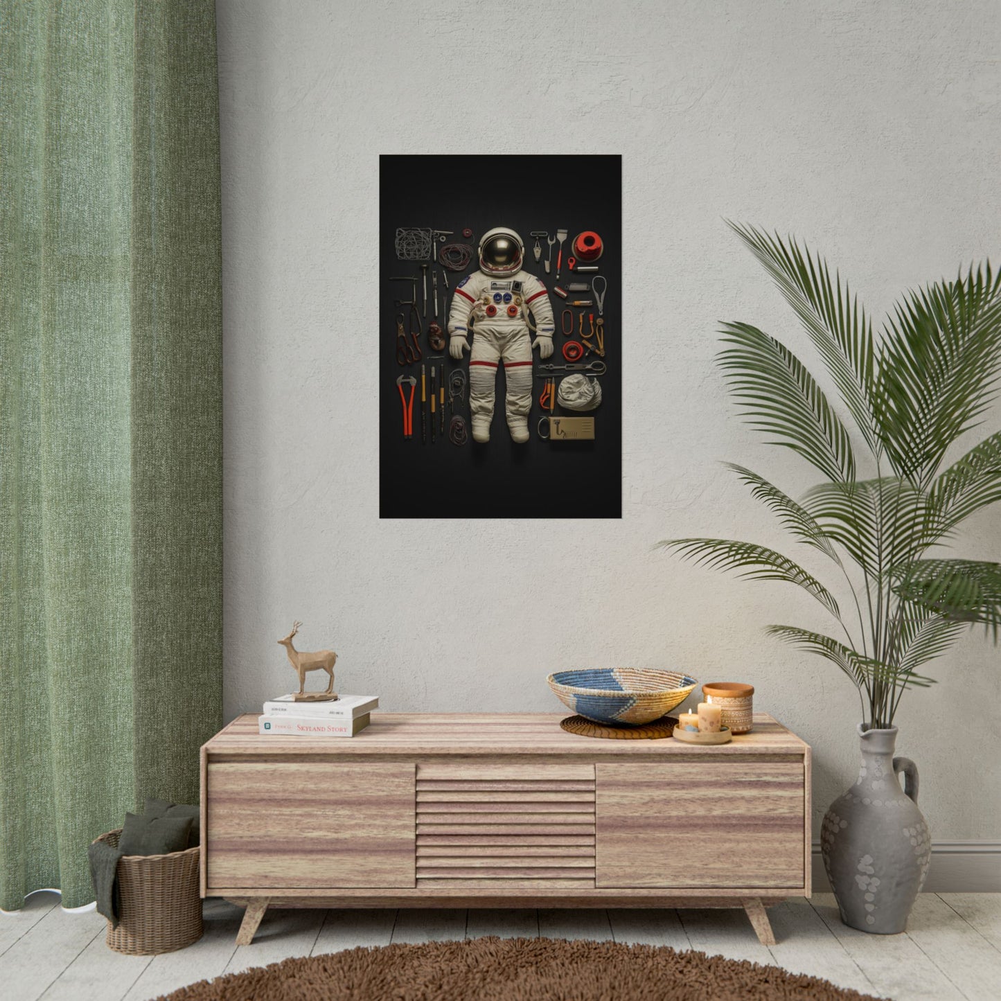 Astronaut Rolled Poster