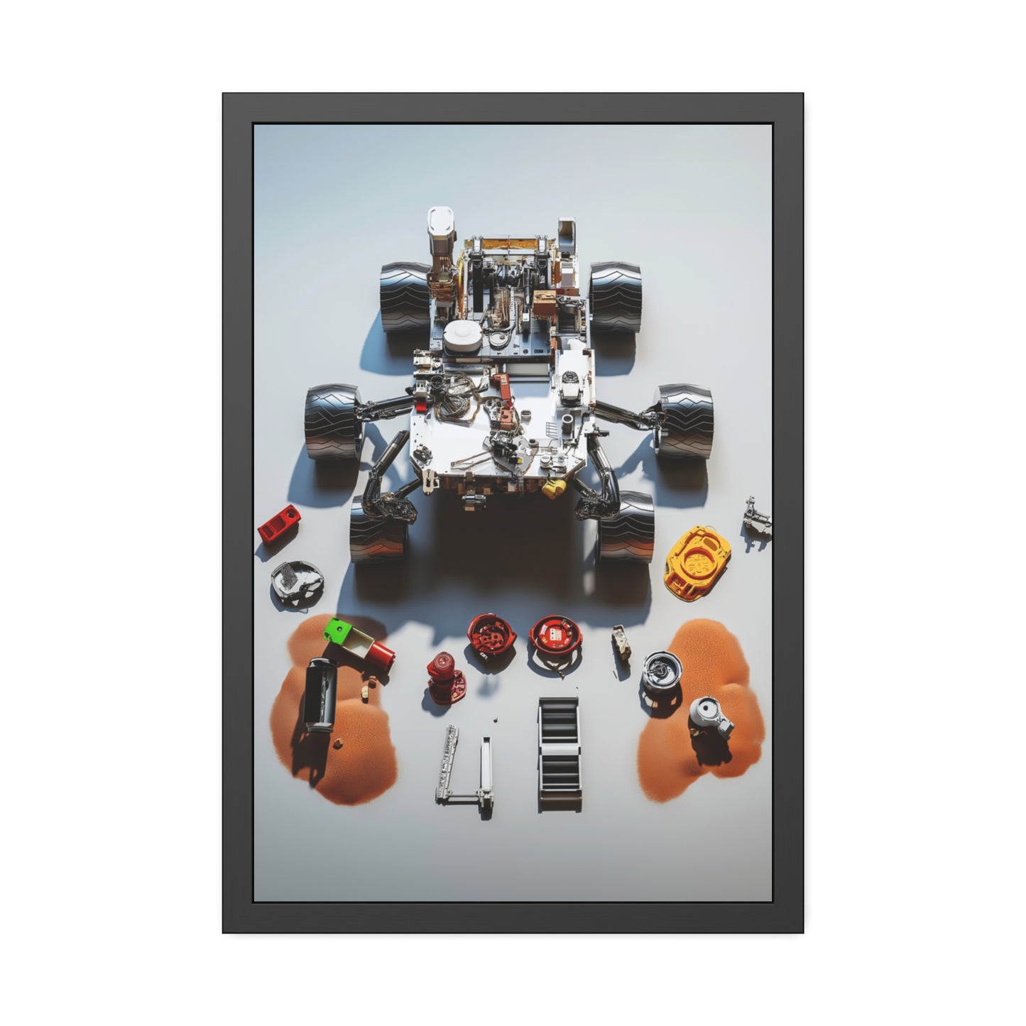 Space Rover Framed Poster US
