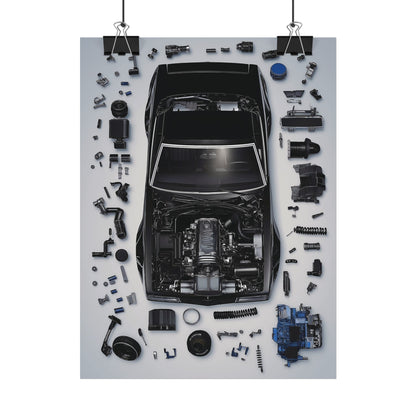 1969 Chevrolet Chevelle SS Rolled Poster