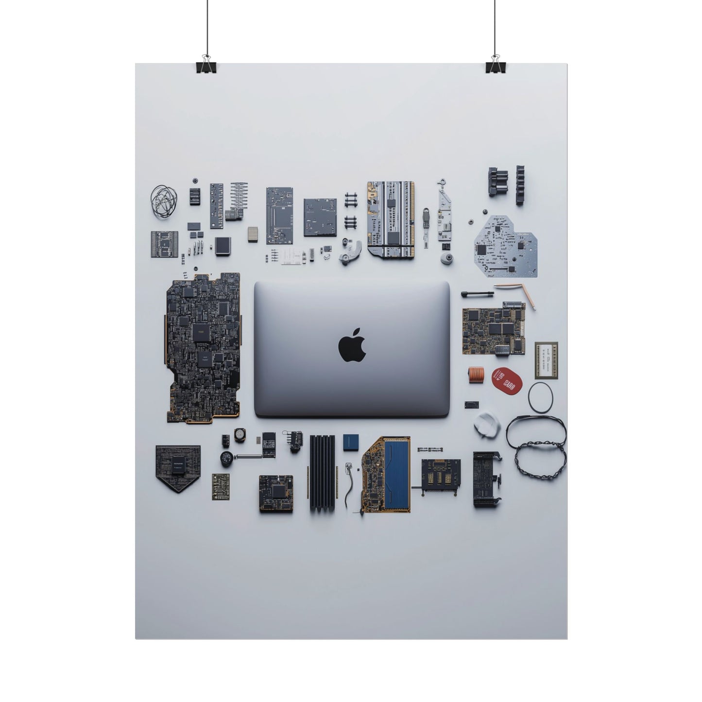 Grey Mac Rolled Poster