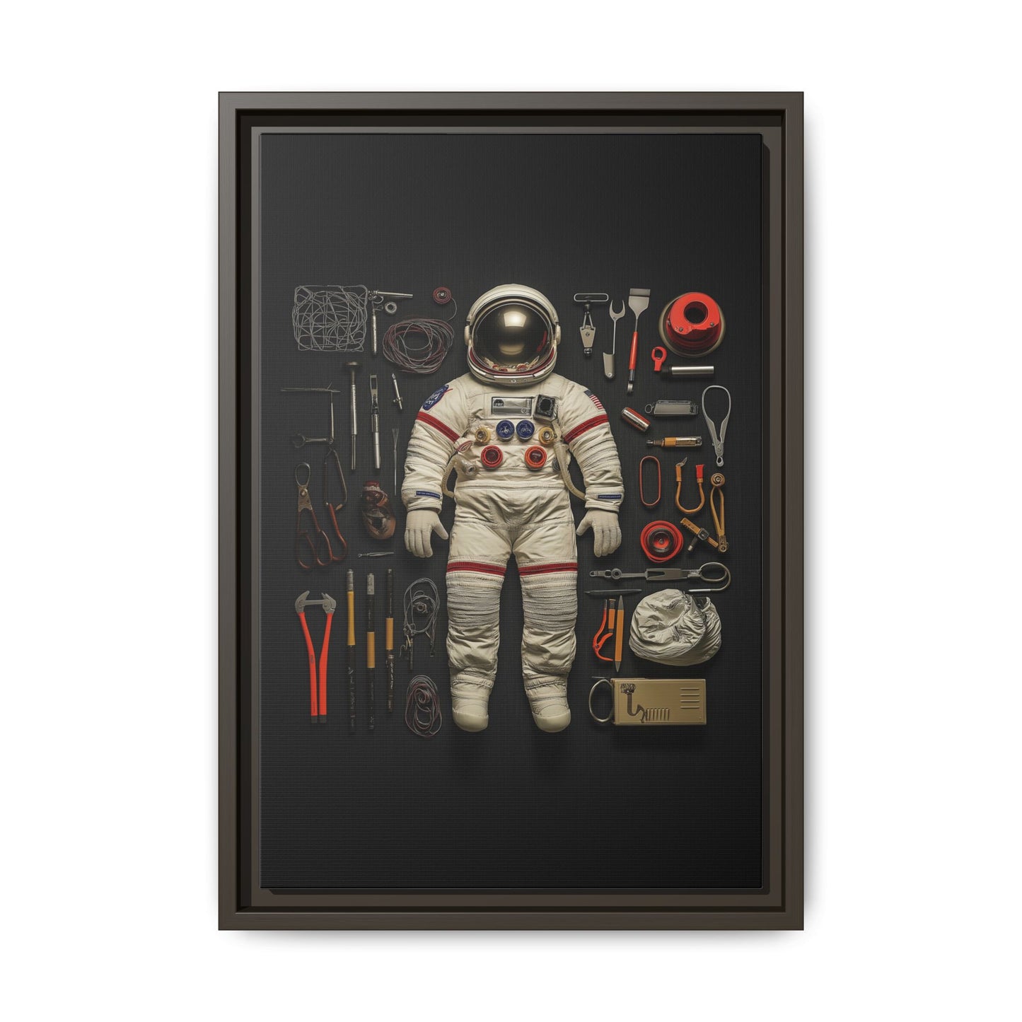 Astronaut Framed Canvas