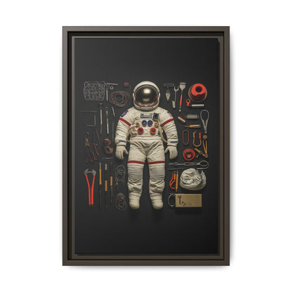 Astronaut Framed Canvas