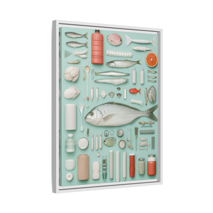 Fish Framed Canvas