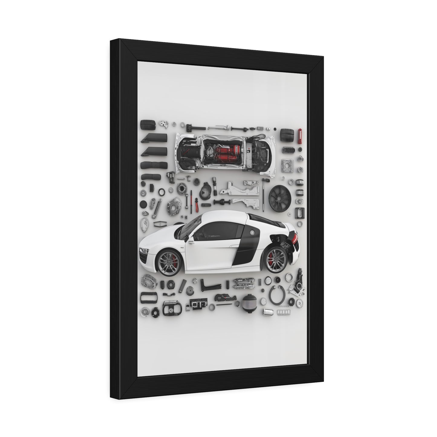 Audi r8 Framed Poster US