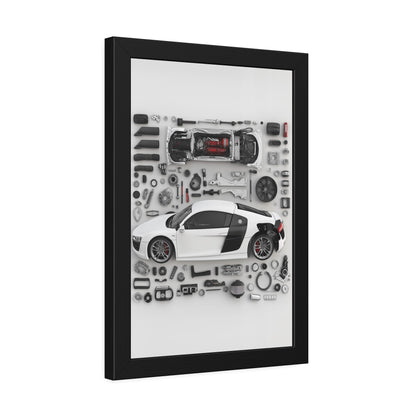 Audi r8 Framed Poster US